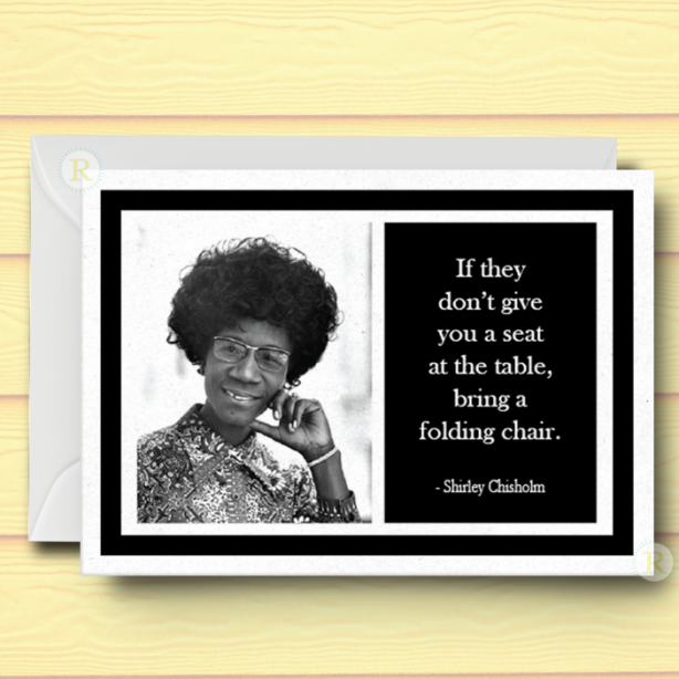 Shirley Chisholm Card B